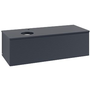 Villeroy & Boch Antao Waschtischunterschrank 1200x360x500mm L33150HG mit Beleuchtung mit Struktur FK/AP: HG/0