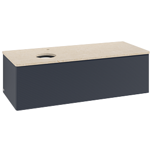 Villeroy & Boch Antao Waschtischunterschrank 1200x360x500mm L33153HG mit Beleuchtung mit Struktur FK/AP: HG/3