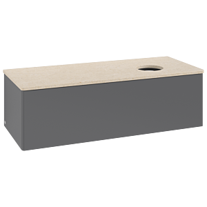 Meuble sous-vasque Villeroy &amp; Boch Antao 1200x360x500mm L34013GK avec éclairage FK/AP: GK/3