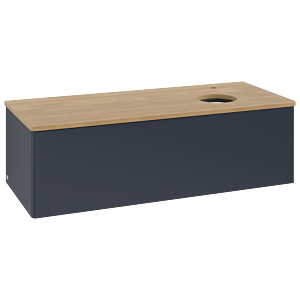 Villeroy & Boch Antao Waschtischunterschrank 1200x360x500mm L34051HG mit Beleuchtung FK/AP: HG/1