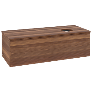 Villeroy & Boch Antao Waschtischunterschrank 1200x360x500mm L34152HM mit Beleuchtung mit Struktur FK/AP: HM/2