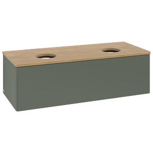 Meuble sous-vasque Villeroy &amp; Boch Antao 1200x360x500mm L35011HL avec éclairage FK/AP: HL/1