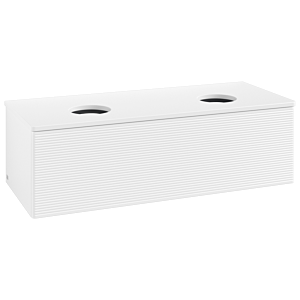 Villeroy & Boch Antao Waschtischunterschrank 1200x360x500mm L35110MT mit Beleuchtung mit Struktur FK/AP: MT/0