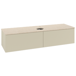 Villeroy &amp; Boch Antao vanity unit 1600x360x500mm L36153HJ with lighting with structure FK/AP: HJ/3