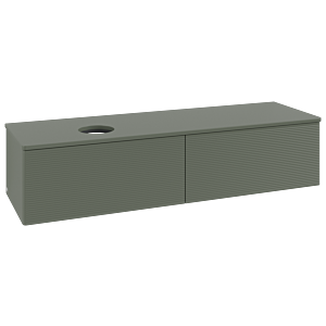 Villeroy & Boch Antao Waschtischunterschrank 1600x360x500mm L37110HL mit Beleuchtung mit Struktur FK/AP: HL/0