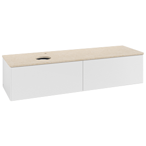 Meuble sous-vasque Villeroy &amp; Boch Antao 1600x360x500mm L37153GF avec éclairage avec structure FK/AP: GF/3