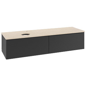 Meuble sous-vasque Villeroy &amp; Boch Antao 1600x360x500mm L37153PD avec éclairage avec structure FK/AP: PD/3