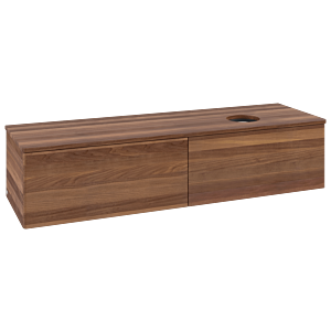 Villeroy &amp; Boch Antao vanity unit 1600x360x500mm L38012HM with lighting FK/AP: HM/2