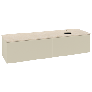 Meuble sous-vasque Villeroy &amp; Boch Antao 1600x360x500mm L38053HJ avec éclairage FK/AP: HJ/3