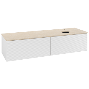 Villeroy &amp; Boch Antao vanity unit 1600x360x500mm L38153GF with lighting with structure FK/AP: GF/3