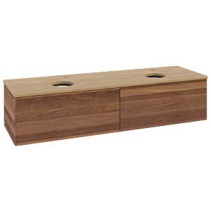 Meuble sous-vasque Villeroy &amp; Boch Antao 1600x360x500mm L39051HM avec éclairage FK/AP: HM/1