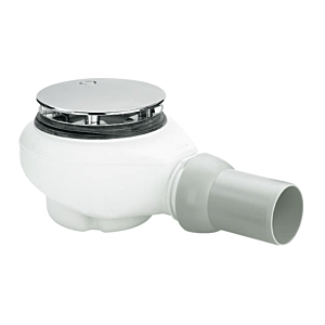 Villeroy und Boch Ab- und Überlaufgarnitur U90880261, verchromt, für Duschwannen, 51 l/min.