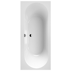 Villeroy and Boch Oberon 2.0 bathtub UBQ170OBR2DV-01 built-in 170 x 75 cm, Quaryl Alpine White