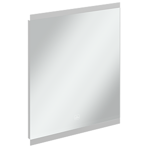 Villeroy und Boch More to see Square LED-Spiegel A4756000 60 x 70 x 27 cm, 4mm, auf Edelstahlrahmen