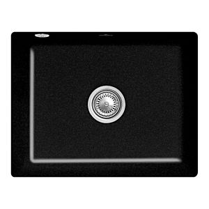 Villeroy and Boch undermount sink 331002J0 with drain fitting and eccentric operation, chromite