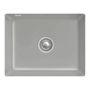 Villeroy und Boch Unterbauspüle 331002KD mit Ablaufgarnitur und Excenterbetätigung, Fossil