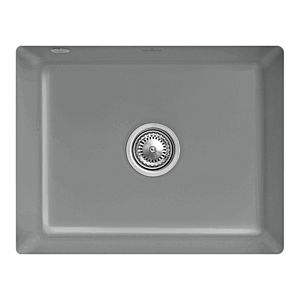 Villeroy und Boch Unterbauspüle 331002SL mit Ablaufgarnitur und Excenterbetätigung, Stone