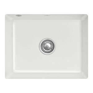 Villeroy und Boch Unterbauspüle 331002SM mit Ablaufgarnitur und Excenterbetätigung, Steam