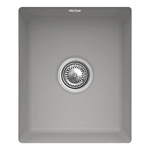 Villeroy und Boch Unterbauspüle 332402KD mit Ablaufgarnitur und Excenterbetätigung, Fossil