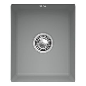 Villeroy and Boch undermount sink 332402SL with drain fitting and eccentric operation, Stone