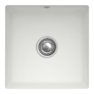 Villeroy und Boch Unterbauspüle 332502SM mit Ablaufgarnitur und Excenterbetätigung, Steam