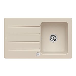 Villeroy and Boch Architectura sink 335002AM with waste set and eccentric operation, Almond