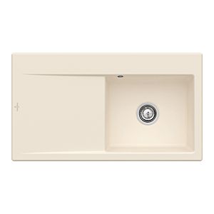 Villeroy und Boch Subway Style 50 Einbauspüle 335100FU Spülbecken rechts, 900 x 510 mm, ivory CeramicPlus