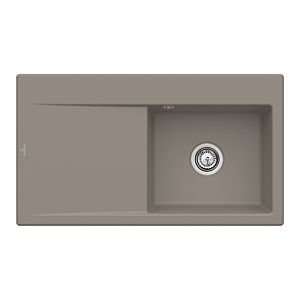Villeroy und Boch Subway Style 50 Einbauspüle 335100TR Spülbecken rechts, 900 x 510 mm, timber CeramicPlus