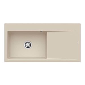 Villeroy und Boch Subway Style 60 Spüle 336200AM Spülbecken links, 510 mm, almond CeramicPlus