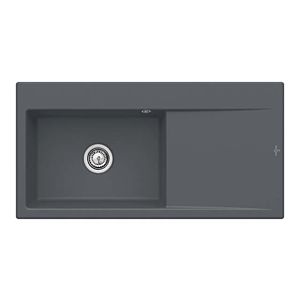 Évier Villeroy et Boch Subway Style 60 336200i4 Évier à gauche, 1000 x 510 mm, graphite CeramicPlus