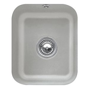 Villeroy et Boch évier sous plan 670402KD avec garniture de vidage , actionnement excentrique, kit de fixation, Fossil