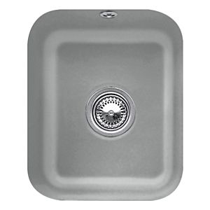 Villeroy et Boch évier sous plan 670402SL avec garniture de vidage , actionnement excentrique, kit de fixation, pierre