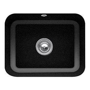 Villeroy et Boch comptoir match0 670601J0 avec garniture d&#39;écoulement, fonctionnement manuel, kit de montage, chromite