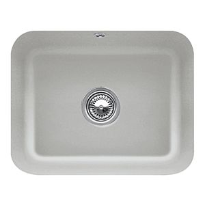 Villeroy et Boch 670601KD avec jeu de déchets, fonctionnement manuel, kit de montage, fossile