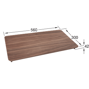 Villeroy and Boch universal chopping board made of walnut