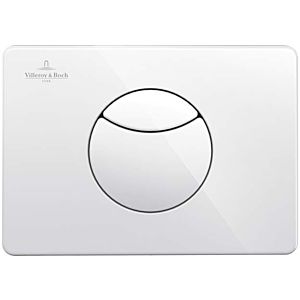 Villeroy & Boch ViConnect E100 92248568 Betätigungsplatte, weiß