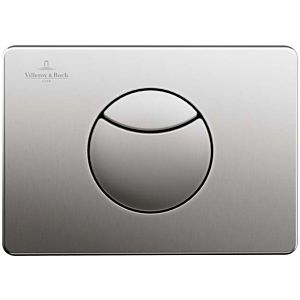 Villeroy & Boch ViConnect WC plaque d&#39;actionneur 922485LC acier inoxydable, plastique