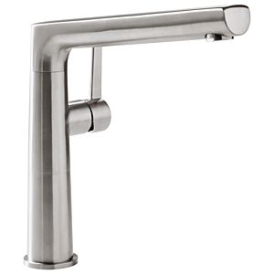 Villeroy und Boch Küchenarmatur Sorano 926700LC 13,3 l/min, schwenkbarer Strahlregler, Edelstahl massiv