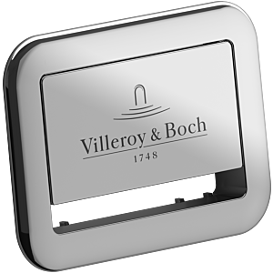 Villeroy &amp; Boch Push-to-Open Valve U909520AL 14.5x27.5x11.4cm, without overflow function, nature grey