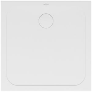 Villeroy & Boch Lifetime Plus Duschwanne 6223J5TP 100 x 100 x 3,5 cm, taupe mit Antirutsch