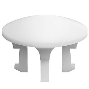 Villeroy & Boch Überlaufabdeckung 790100LK Bali, Silikon, für Waschtische größer 50cm