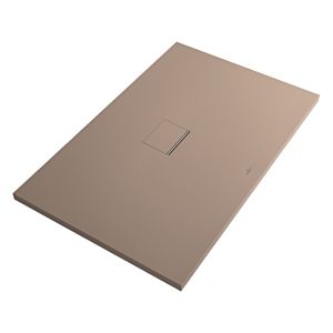 Villeroy & Boch Squaro Infinity shower UDQ1810SQI2V4S , 180x100x4 cm, brown anti-slip