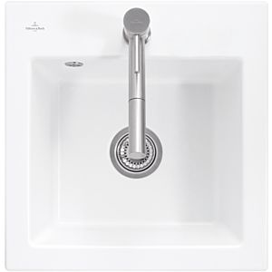 Évier encastrable Villeroy et Boch Subway Style 50 S 331500R1, 500 x 510 mm, blanc alpin CeramicPlus