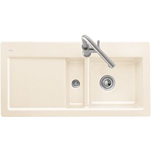 Villeroy and Boch 67700FFU 67700F 965x475mm Rectangle Ivory C+