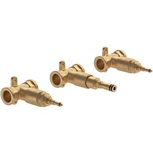 Villeroy and Boch Loop + Friends universal built-in body TVW10610B15200 for three-hole basin mixer, brass