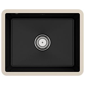 Villeroy und Boch Unterbauspüle 331001J0 mit Ablaufgarnitur und Handbetätigung, Chromit