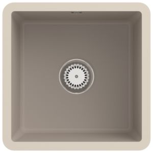 Villeroy and Boch 332501AM with waste set and manual operation, Almond