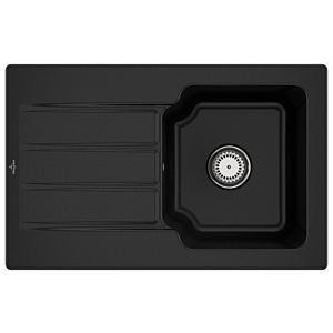 Villeroy and Boch Architectura MetalRim sink 334001J0 Chromite, waste set with manual operation