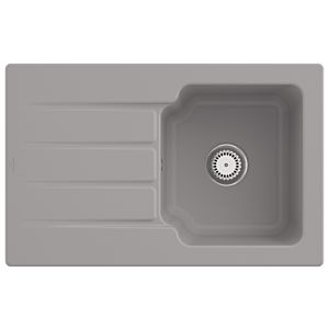 Villeroy and Boch Architectura MetalRim sink 334001KD Fossil, waste set with manual operation