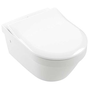 Villeroy und Boch Architectura Wand-Tiefspül-WC 4694R0R1 37 x 53 cm, spülrandlos, Abgang waagerecht, weiß C-plus